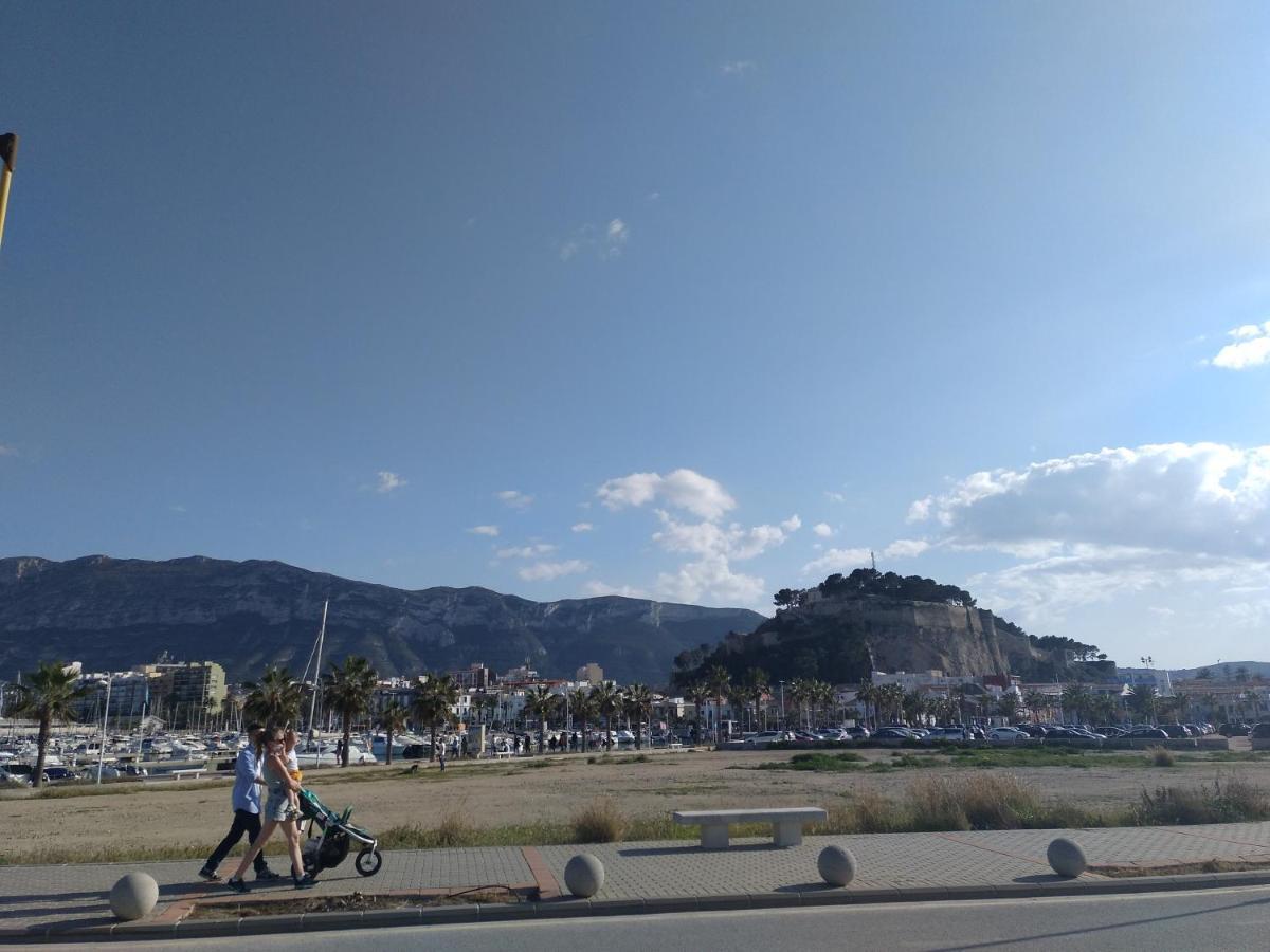Apartamento Parchis Con Piscina Denia Bagian luar foto