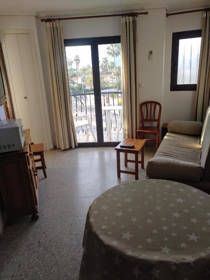 Apartamento Parchis Con Piscina Denia Bagian luar foto