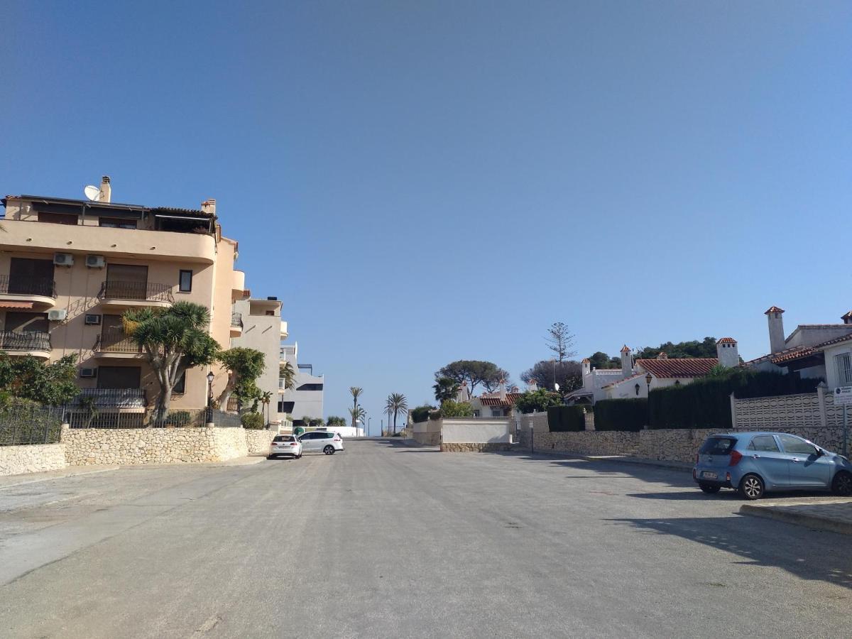 Apartamento Parchis Con Piscina Denia Bagian luar foto