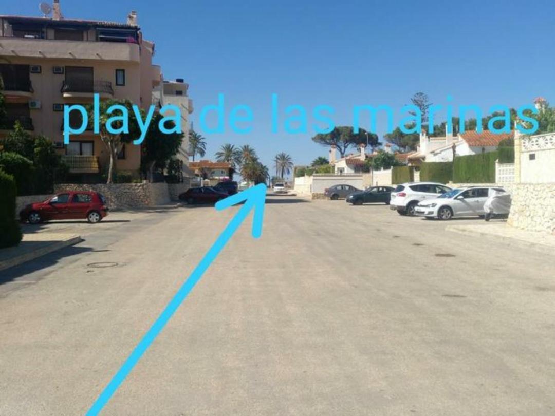 Apartamento Parchis Con Piscina Denia Bagian luar foto